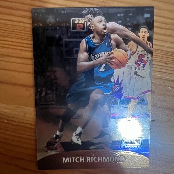 Mitch Richmond 1999-00 Topps Stadium Club Chrome Card #11 - Picture 1 of 2